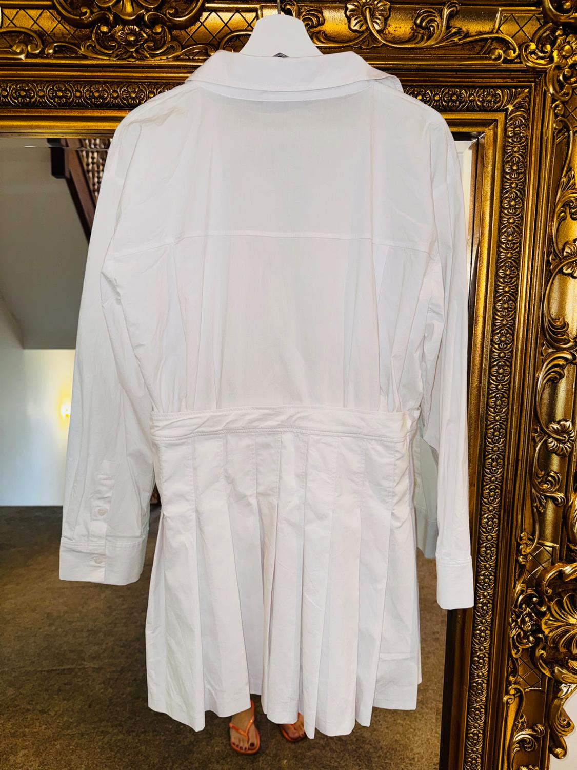 BOX PLEAT JUMPSUIT DRESS - Image 6