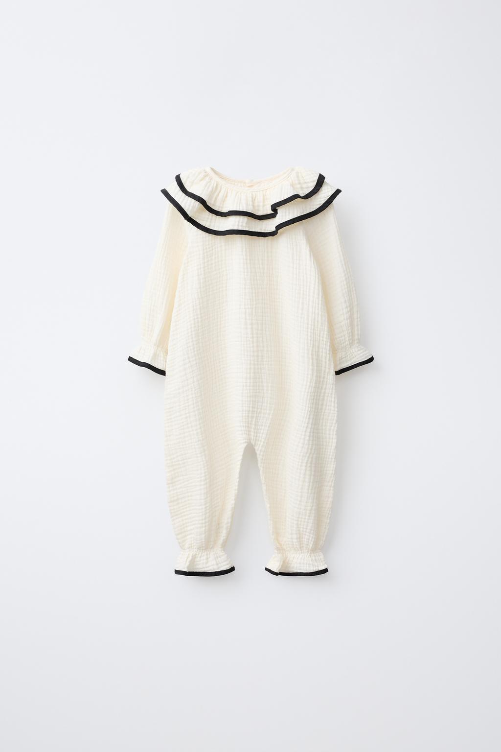 CONTRAST HARLEQUIN ROMPER