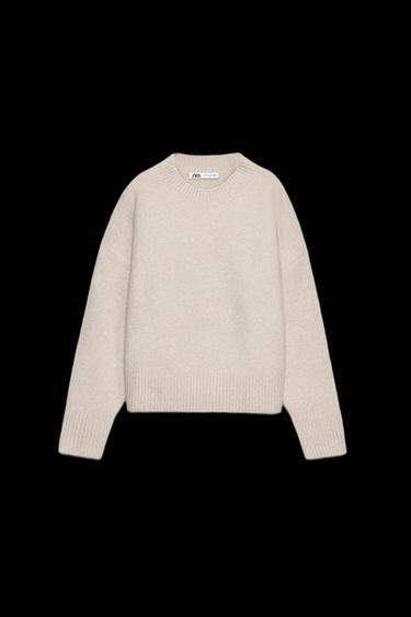 SOFT KNIT JUMPER - Ecru by Zara