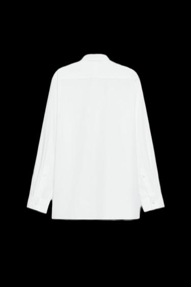 POPLIN SHIRT WITH BOW SOSHIOTSUKI X ZARA - White by Zara