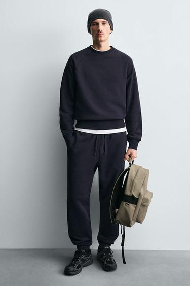 MOCHILA EMBORRACHADA - Cinzento da Zara - Imagem 0