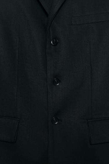 RELAXED FIT SUIT BLAZER SOSHIOTSUKI X ZARA - Black by Zara - Image 7