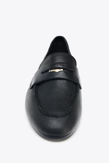 MOCASSIN CUIR PENNY - Noir de Zara - Image 6