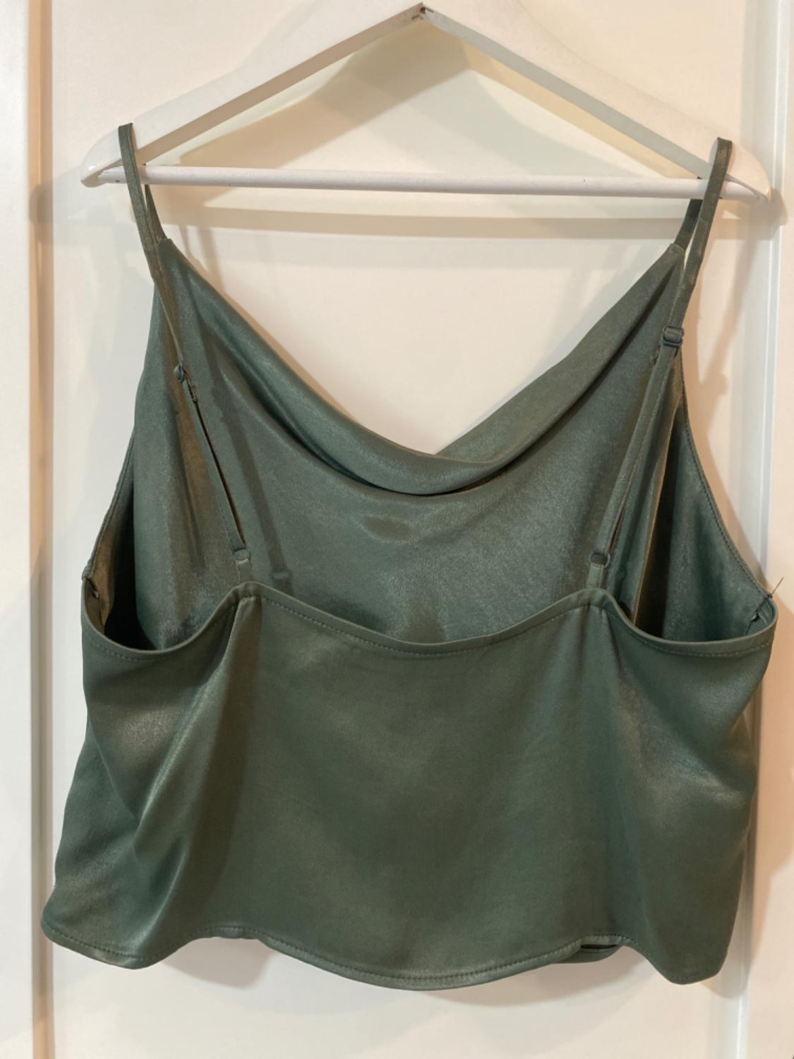 SATIN CAMISOLE TOP - Image 2