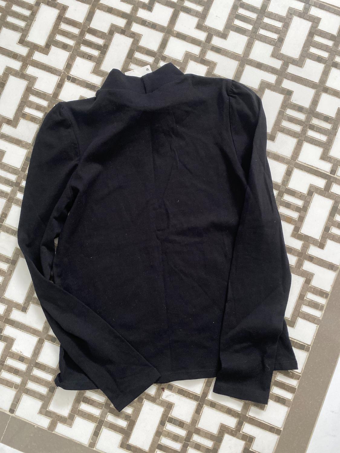 GATHERED LONG SLEEVE TOP - Image 2