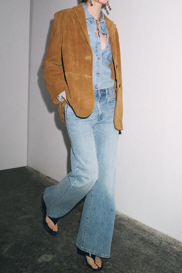 JEAN ZW COLLECTION WIDE LEG TAILLE BASSE - Bleu de Zara - Image 6
