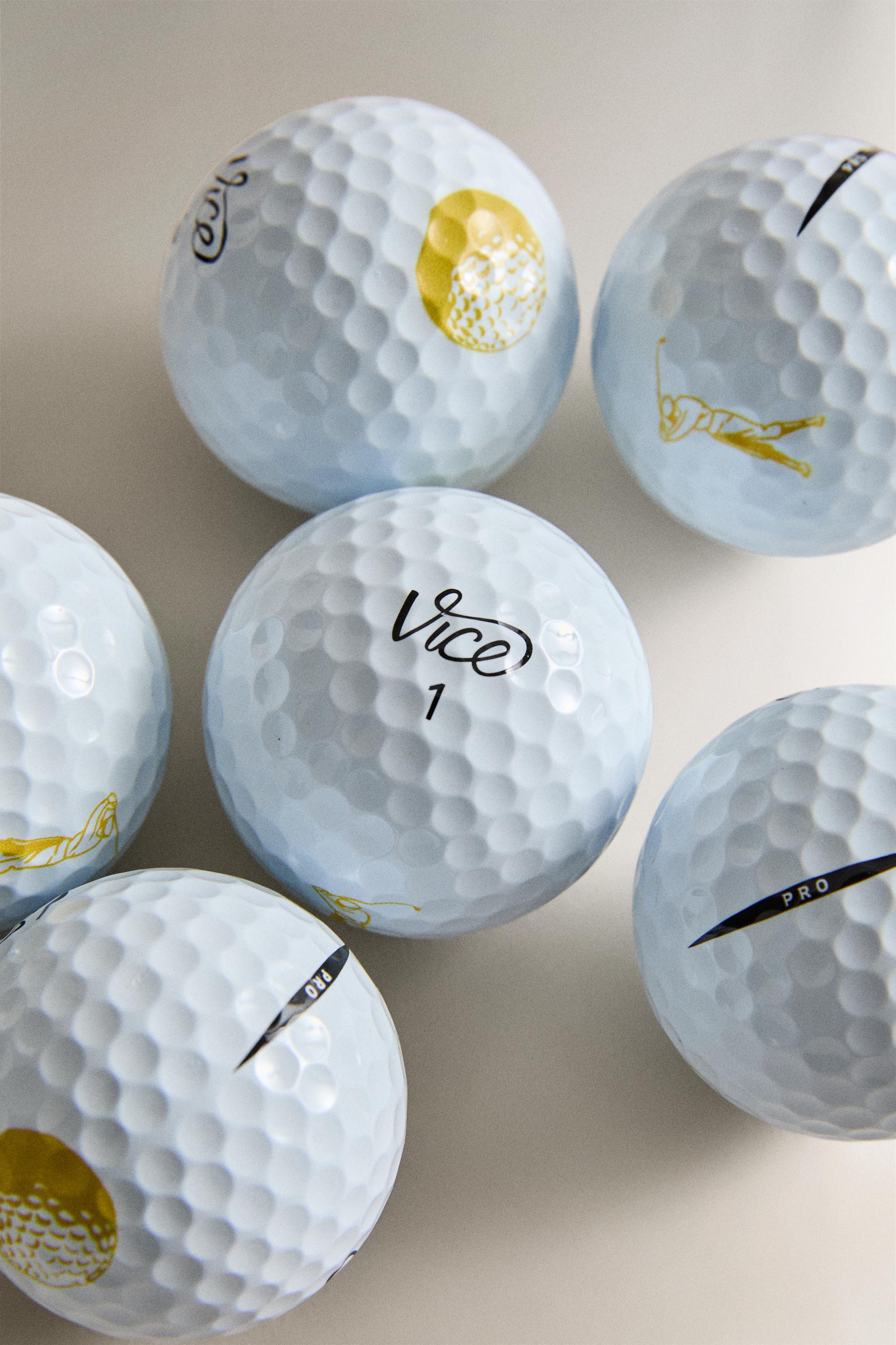 PACK DE 6 BALLES DE GOLF VICE PRO IMPAIRES
