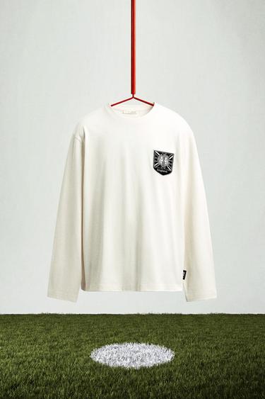CAMISETA PARCHE ENGLAND 66 FIFA WORLD CUP™ FIFA CLASSICS - Blanco roto de Zara