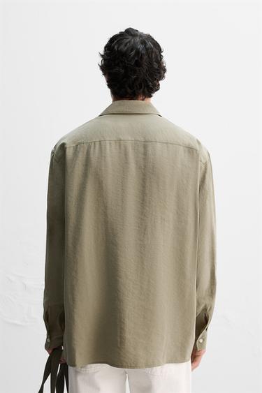 CHEMISE FLUIDE - Verdâtre de Zara - Image 2
