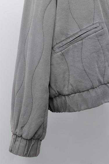 FLUID PUFFER JACKET - Anthracite grey by Zara - Image 5