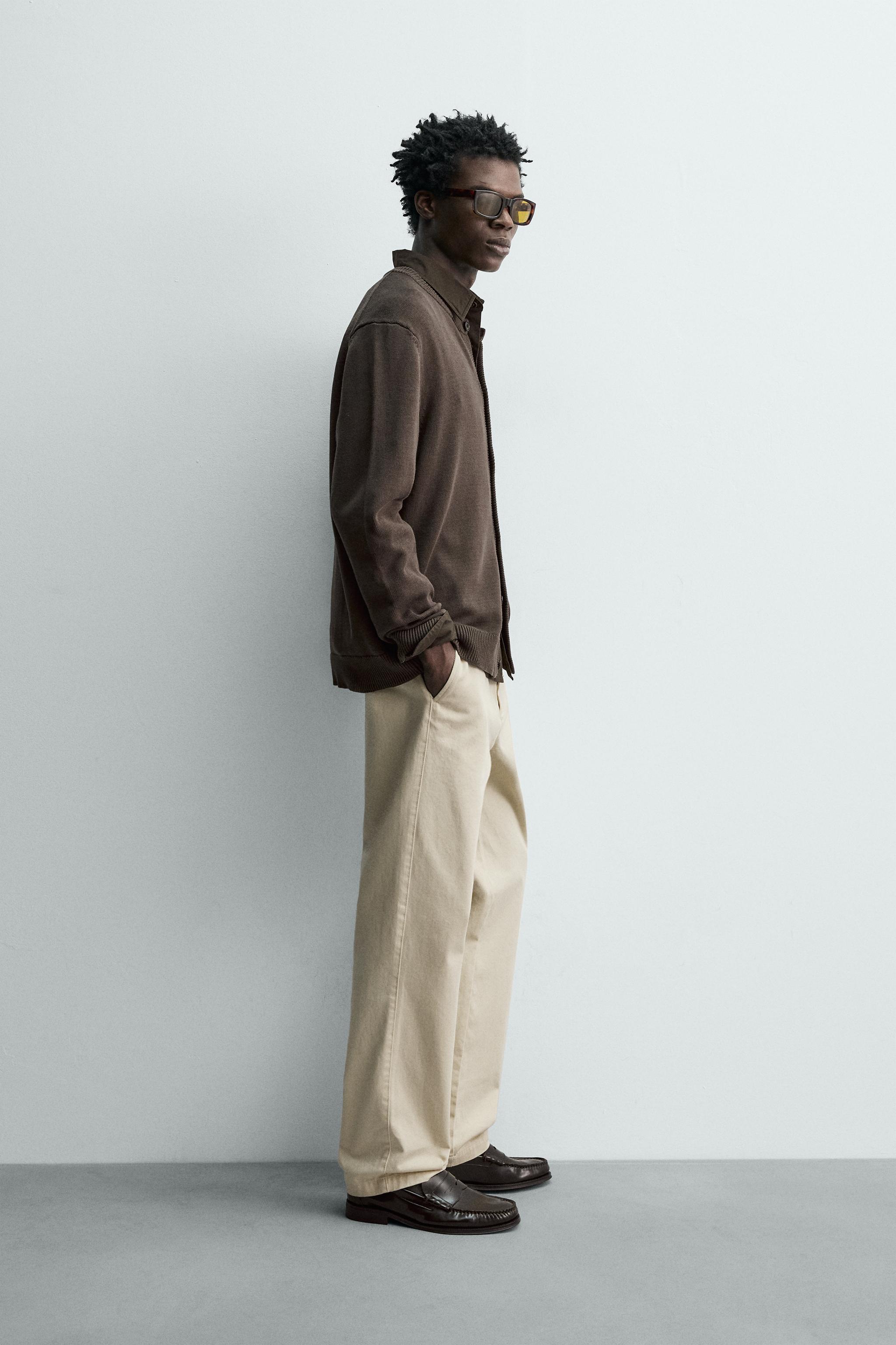 REGULAR FIT COTTON CARDIGAN
