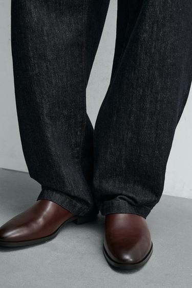 POINTED CHELSEA BOOTS - Brown by Zara - Image 2