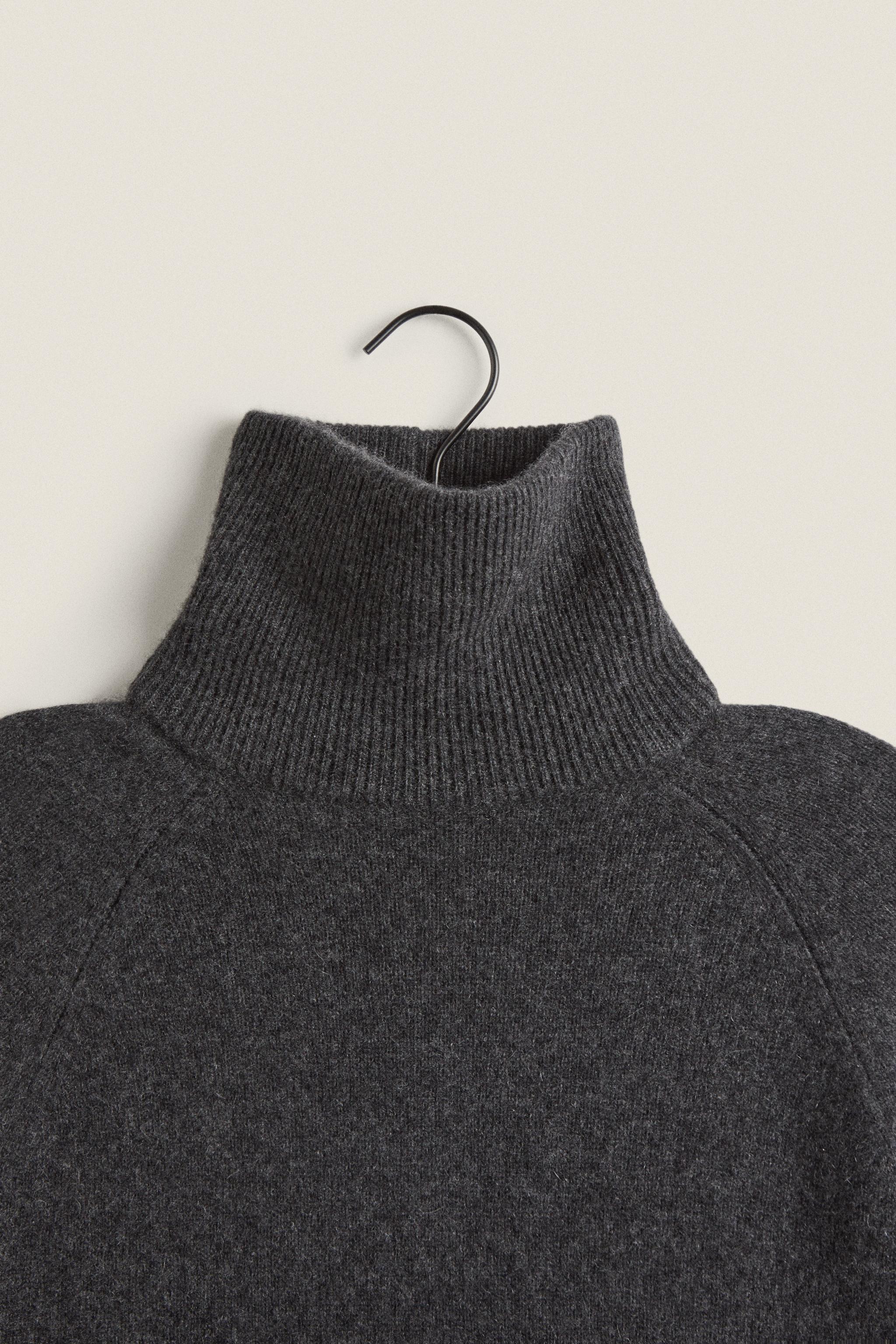  Dark Gray Turtleneck Sweaters