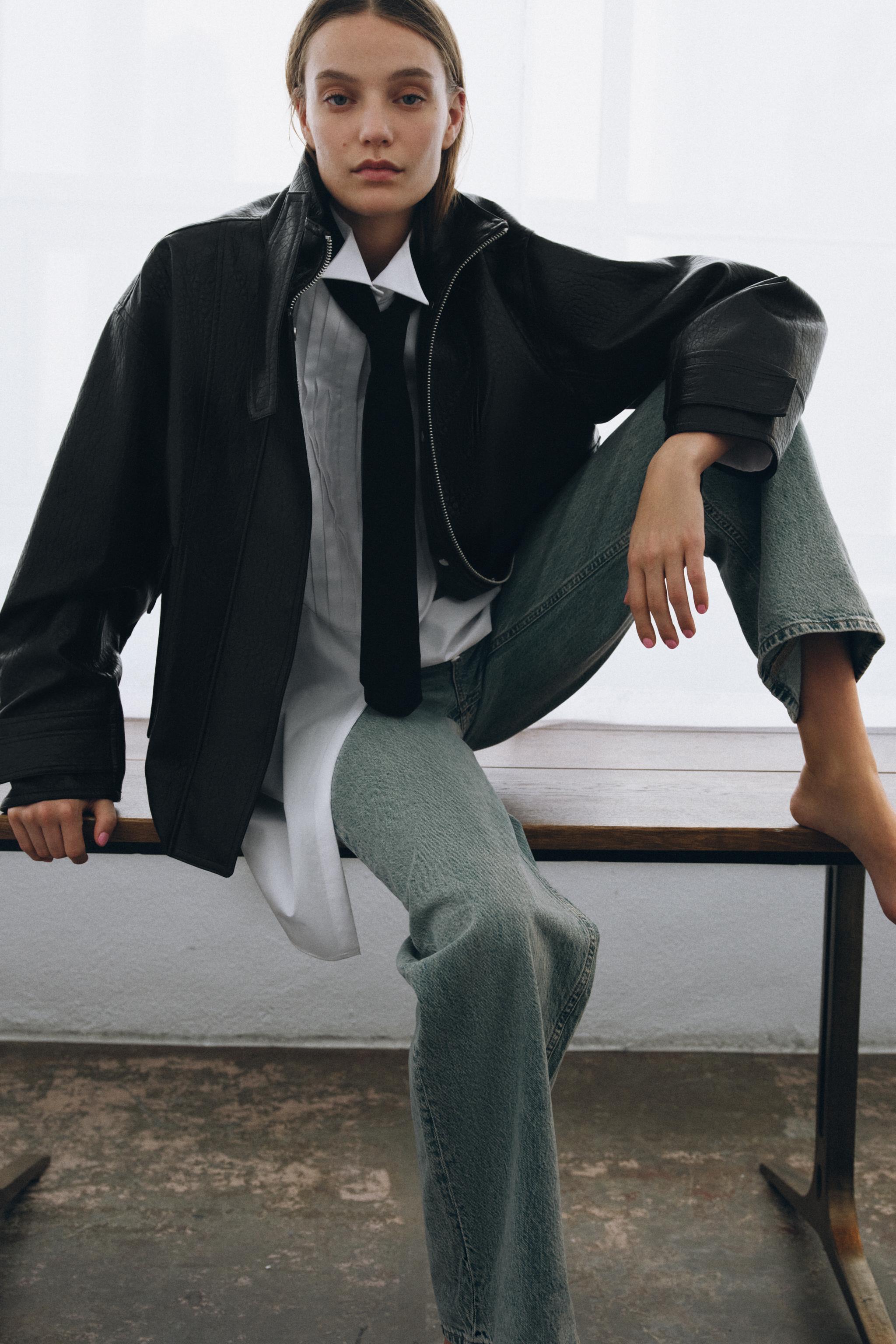 レディースオーバーサイズジャケット | ZARA 日本