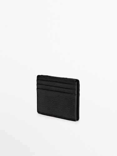 Zara Nappa leather wallet - Black - Image 0