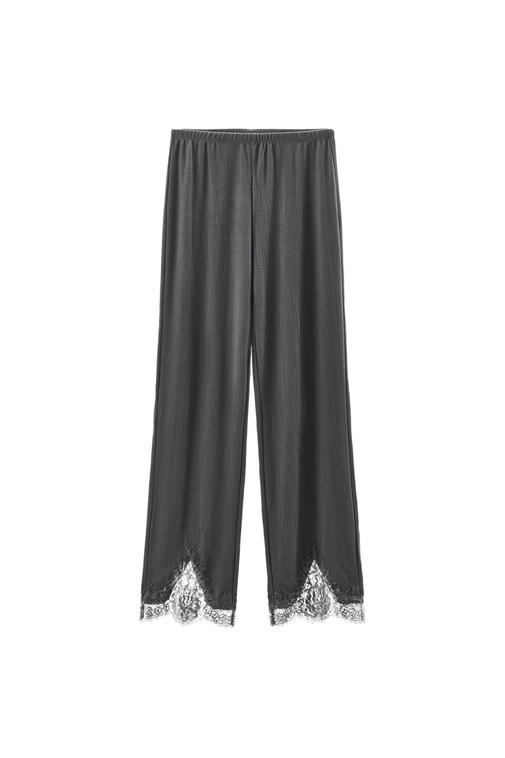 POINTELLE LACE PANTS - image 3