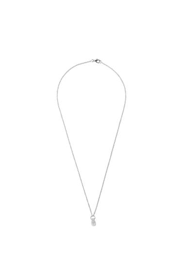 ЦЕПОЧКА С ПОДВЕСКОЙ ИЗ КАМНЯ — ЦВЕТ ЛЬДА от Zara