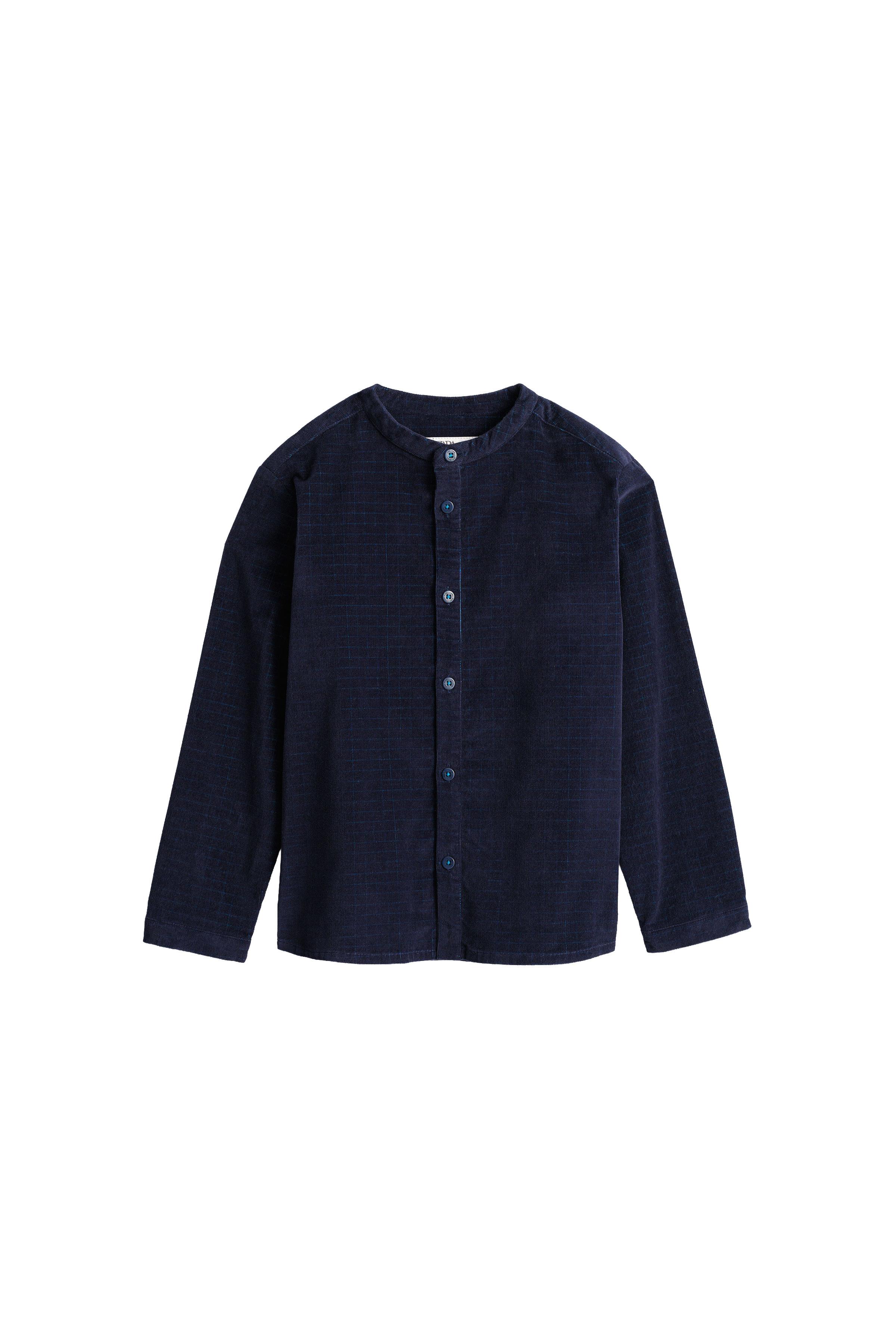 LIMITED EDITION STRIPED MICRO CORDUROY SHIRT
