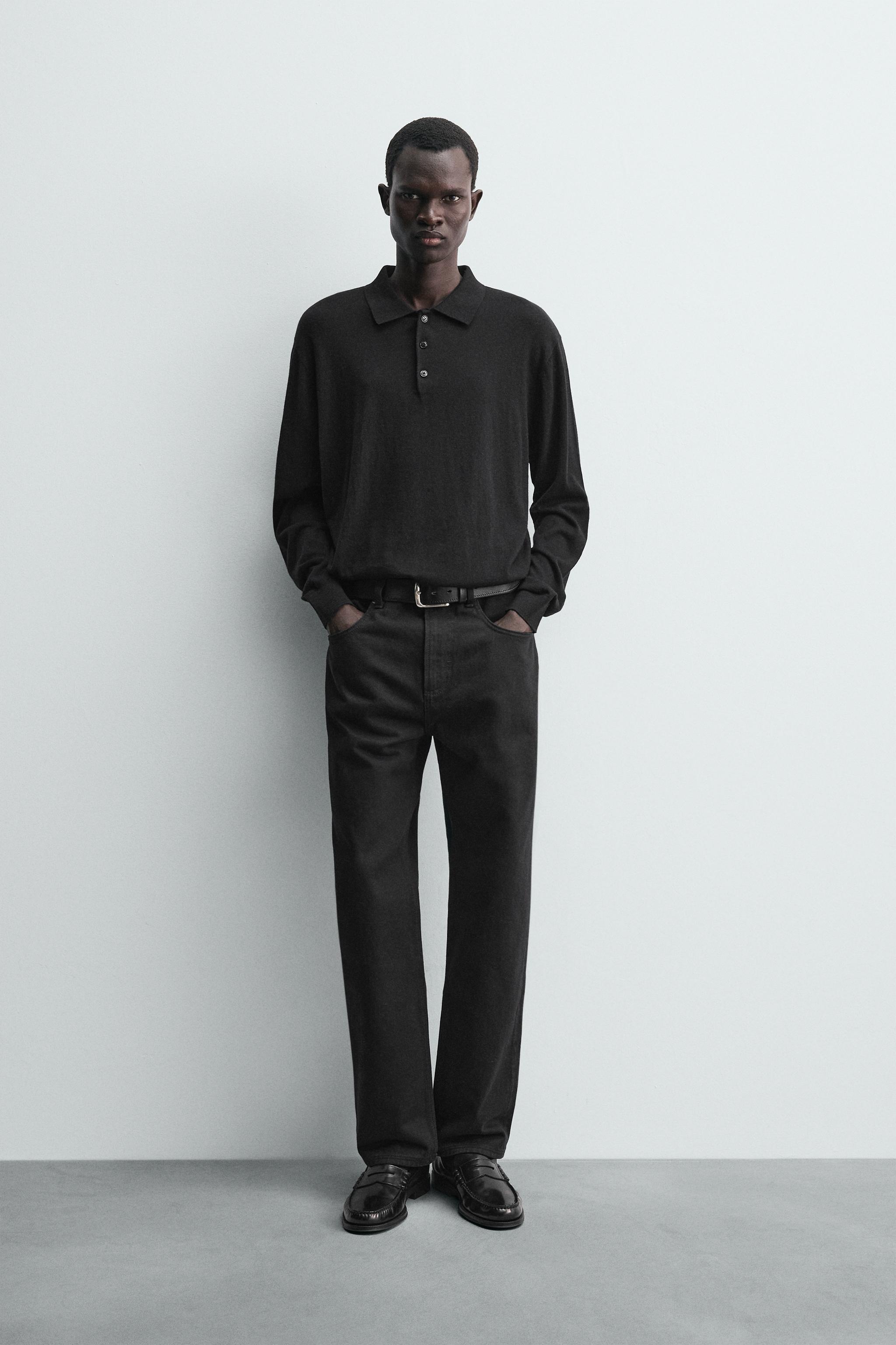 デニムパンツ (ブラック・黒) | メンズ | ZARA 日本