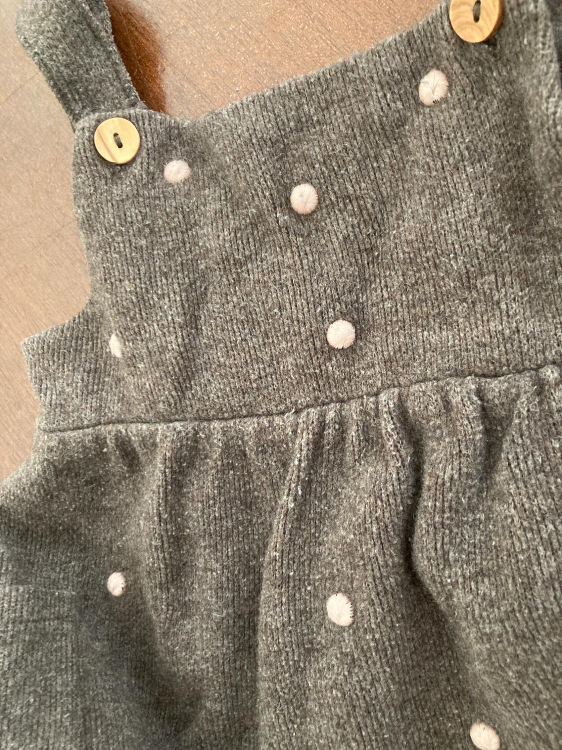 WOOL BLEND PINAFORE DRESS - Image 3
