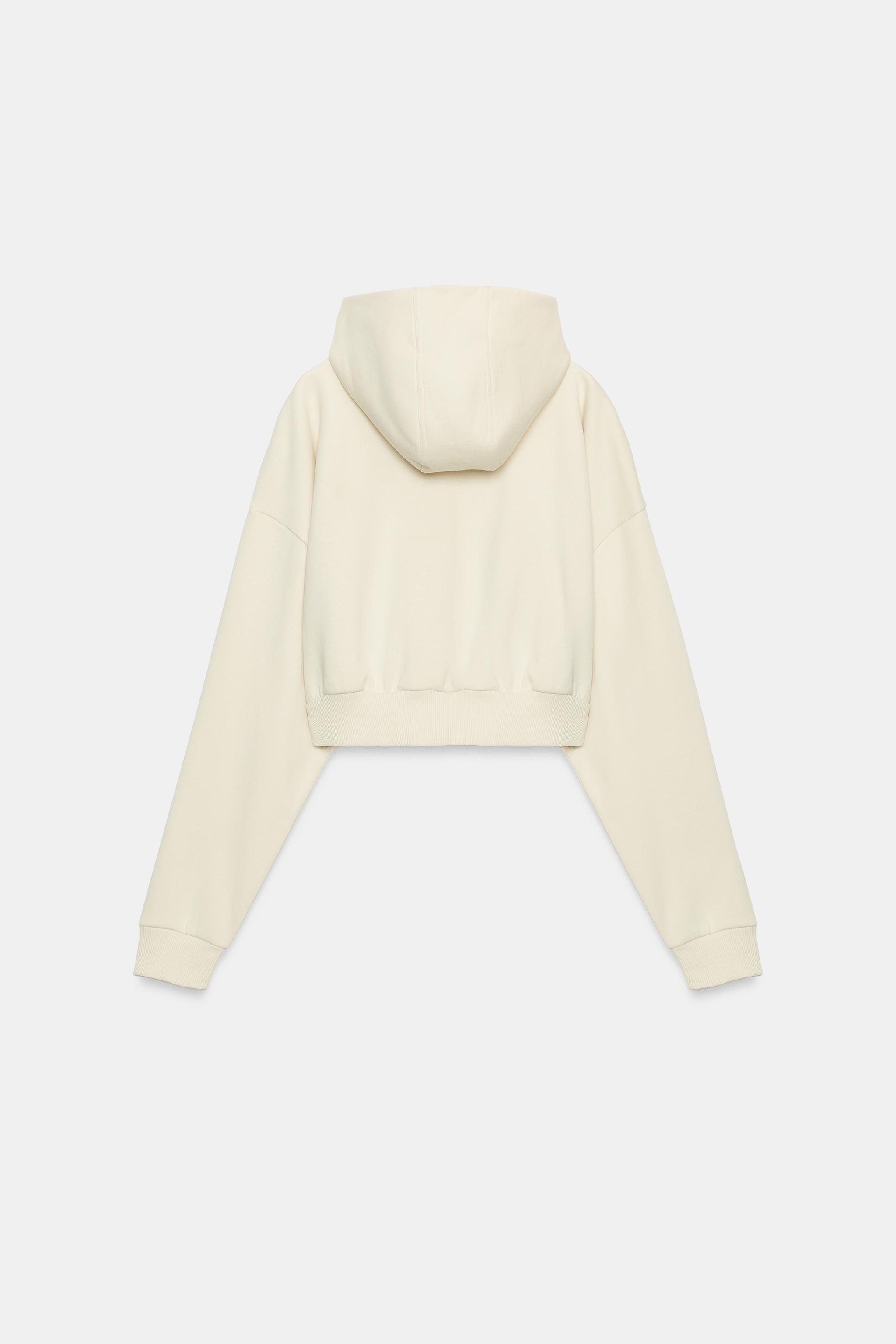 Женские худи Zara CROPPED — фото 7