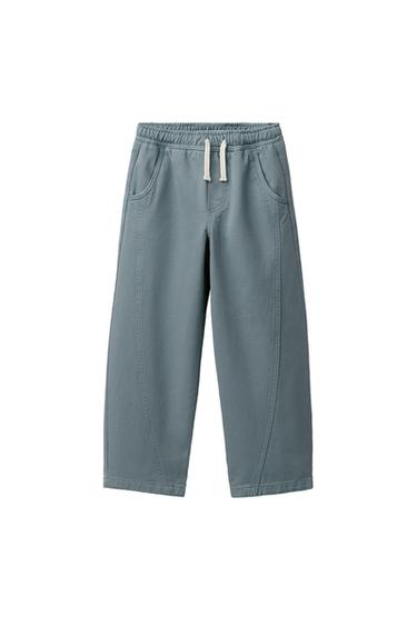 balloon SEAM TROUSERS - Blue by Zara