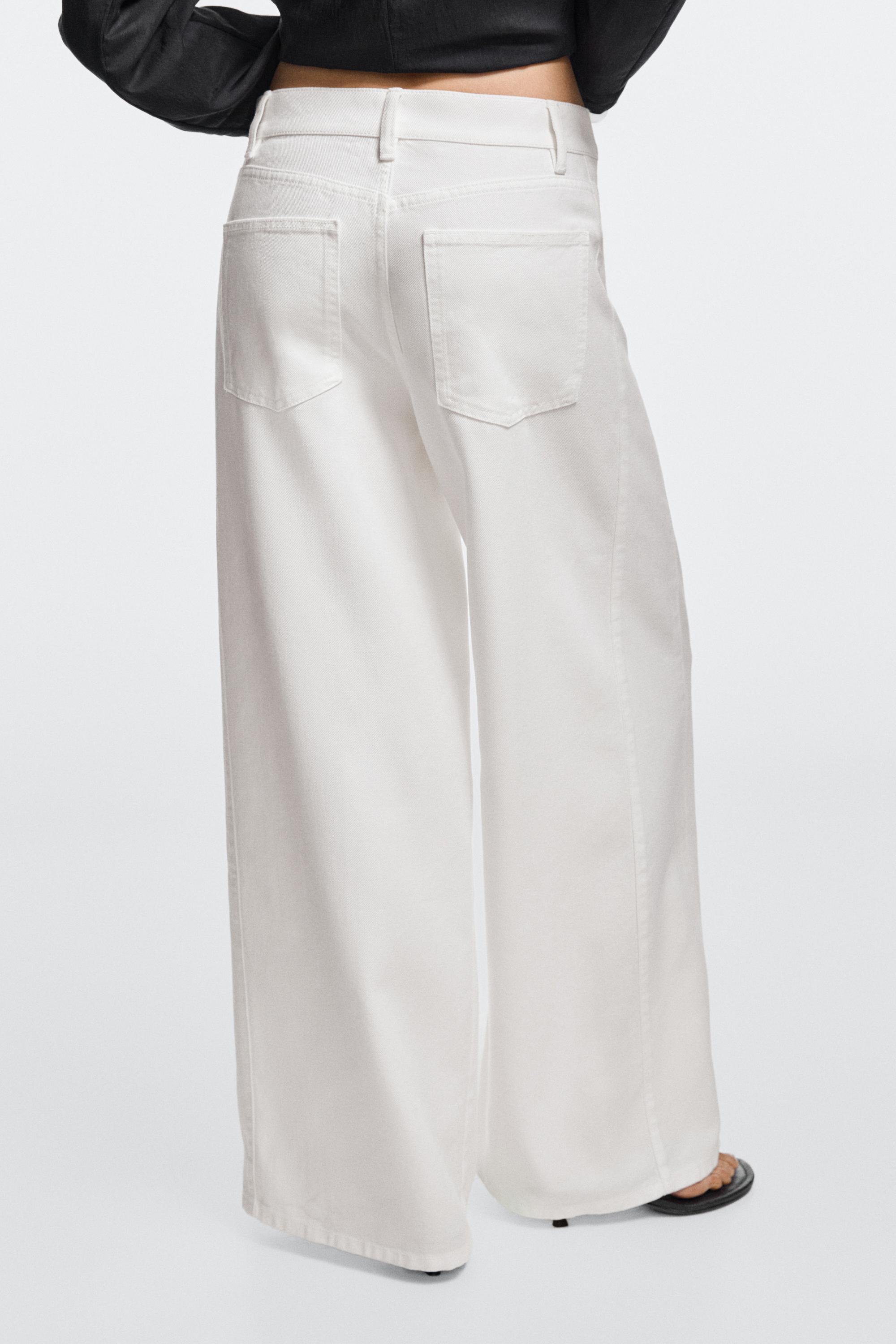 Jean wide leg fluide