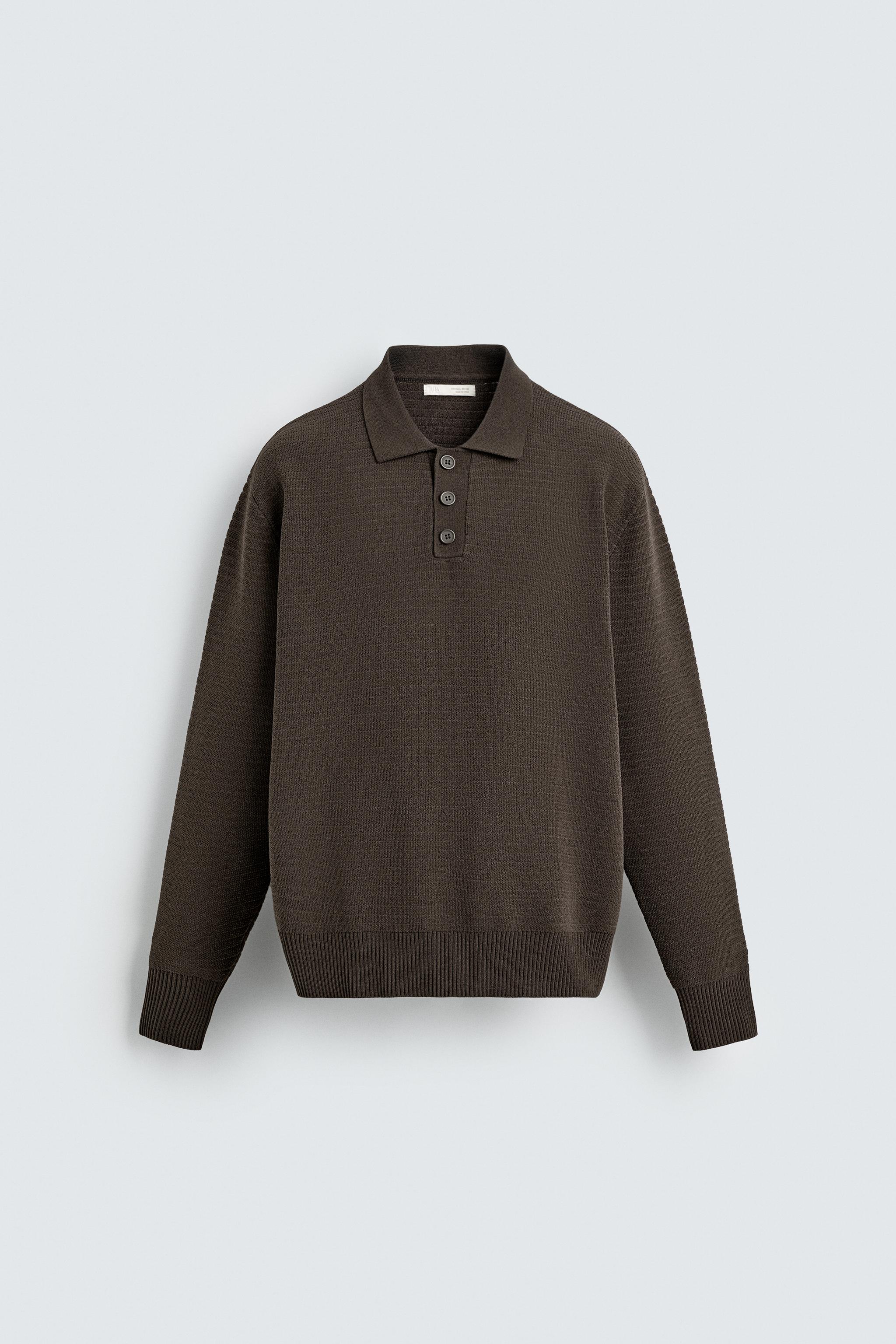 Men's Polos and Half Zip Sweaters | ZARA United States