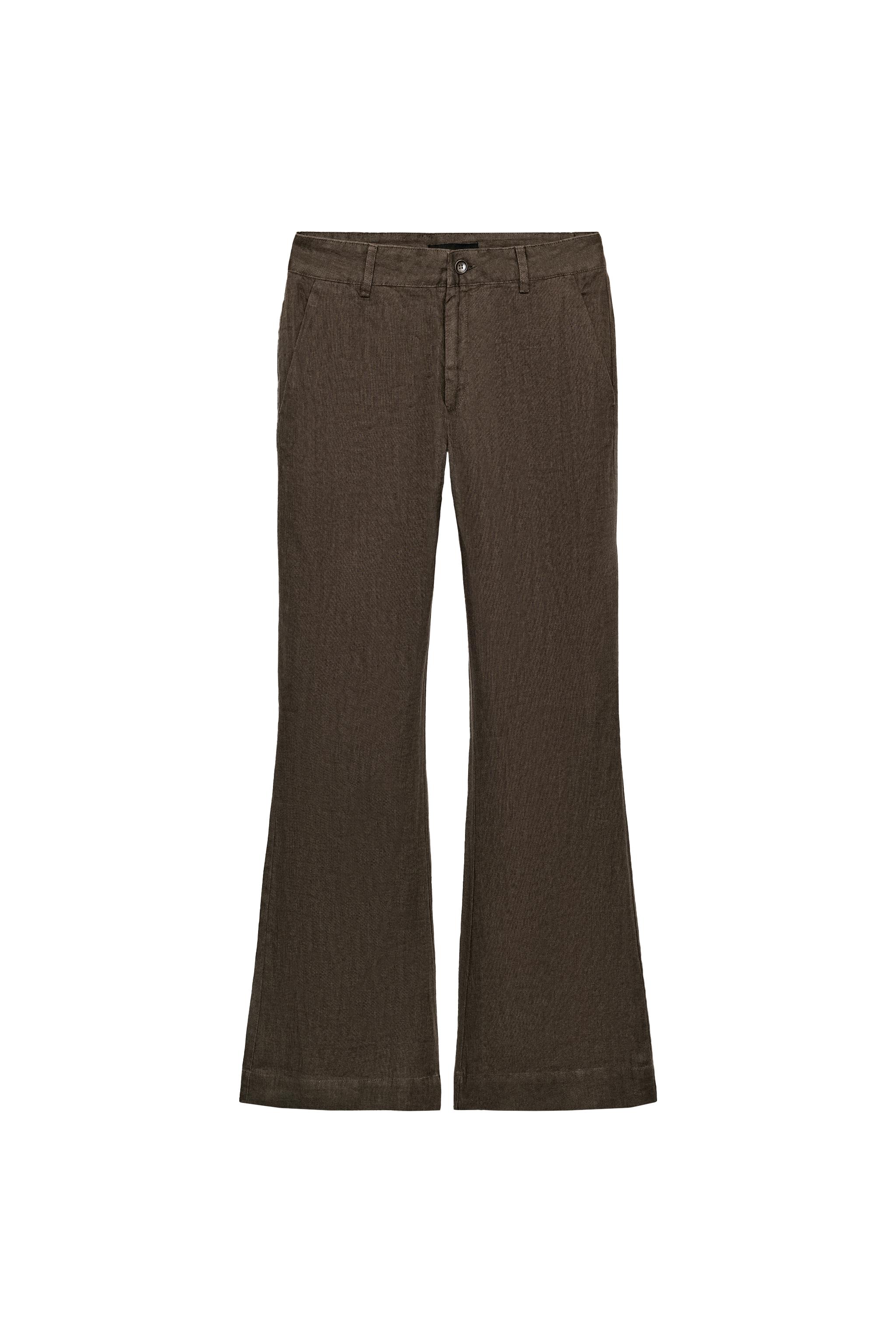 FLARE LINEN PANTS ZW COLLECTION