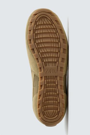 BASKET STYLE RÉTRO - Marron sable de Zara - Image 6