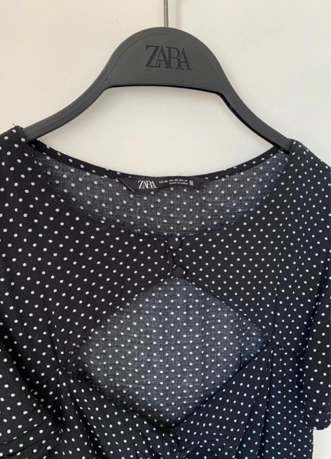 POLKA DOT CUT-OUT DRESS - Image 3