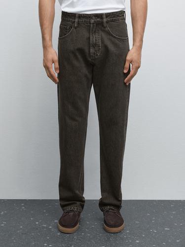 Zara Relaxed-fit jeans - Gray