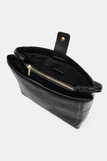 SAC SEAU DÉTAILS - Noir de Zara - Image 4