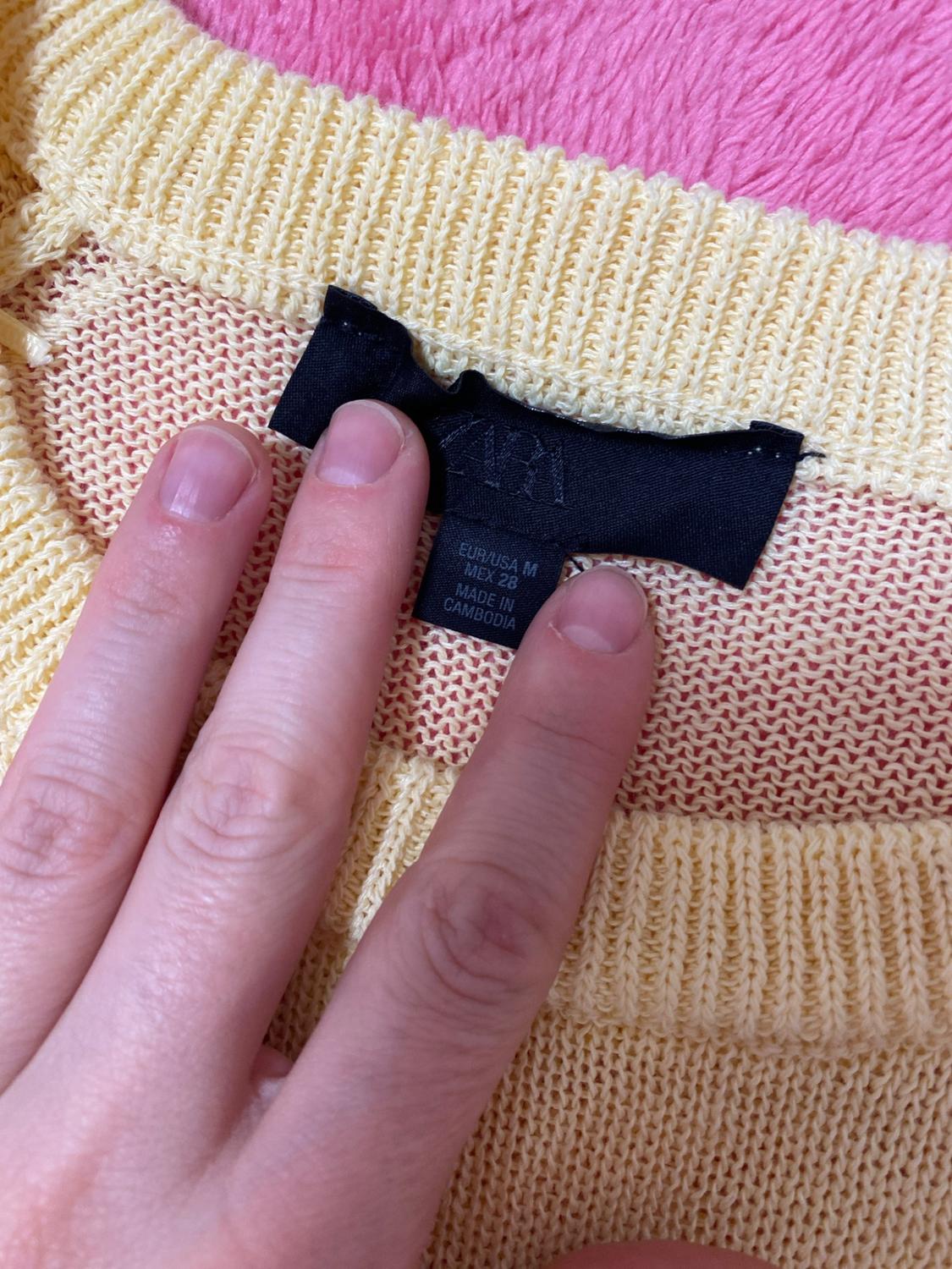 KNIT SWEATER WITH LOOSE-FIT SLEEVES | SECOND HAND | Zara Preowned