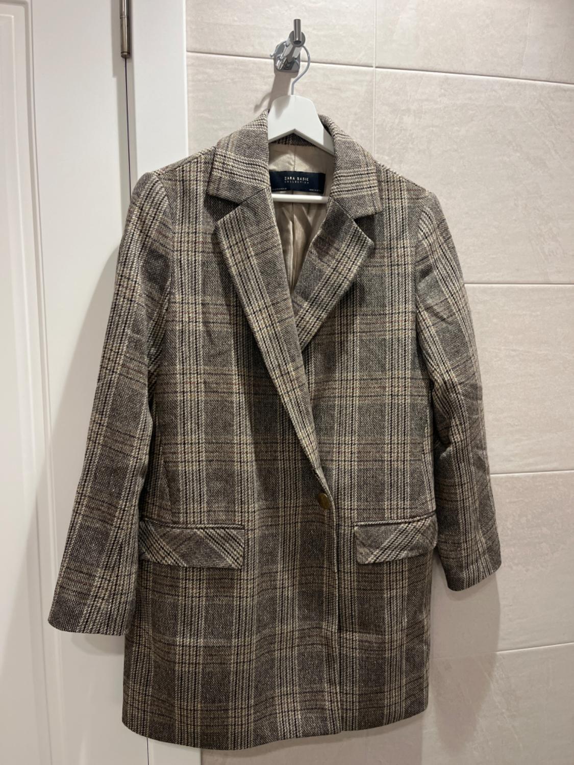 CHECK FROCK COAT