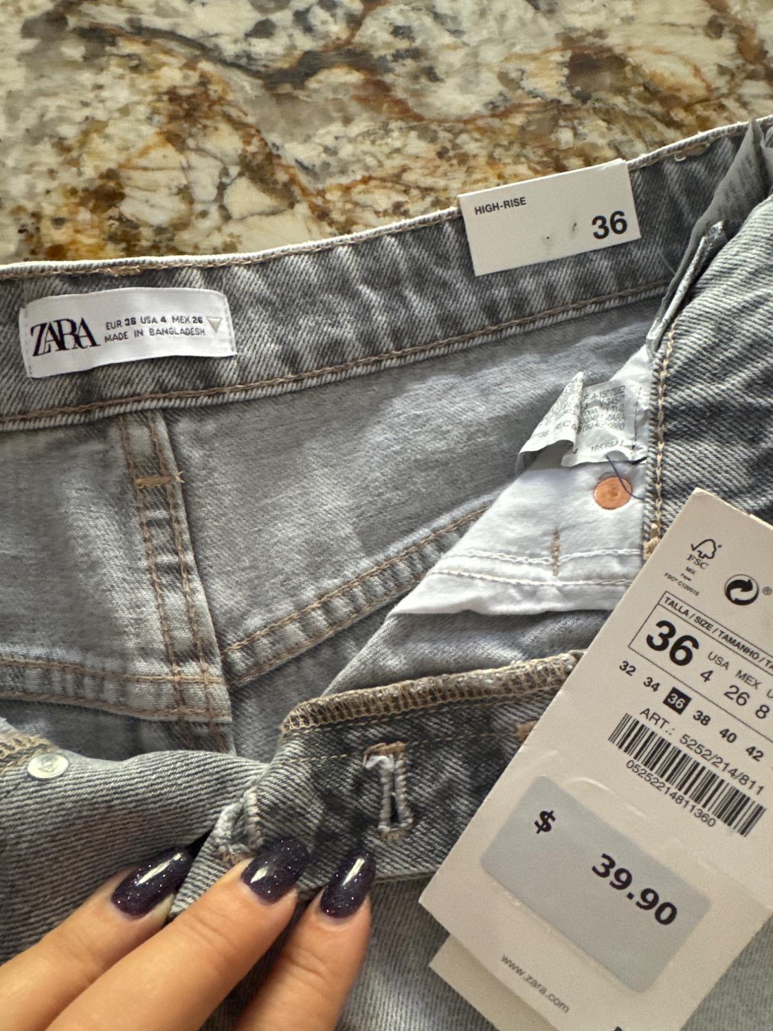 SHORTS DENIM TRF TIRO ALTO - Image 3