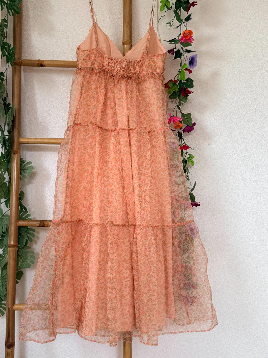 FLORAL ORGANZA DRESS - Image 5