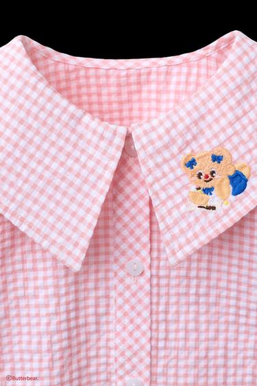 CAMISA CUADRO VICHY BUTTERBEAR © - Rosa de Zara