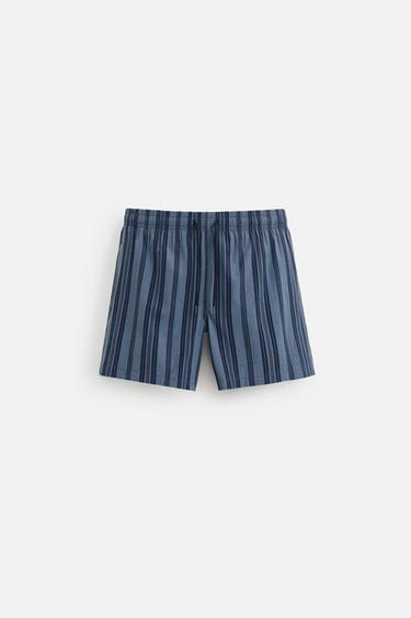 BADEHOSE MITTELSTREIFEN - Marineblau von Zara - Bild 0