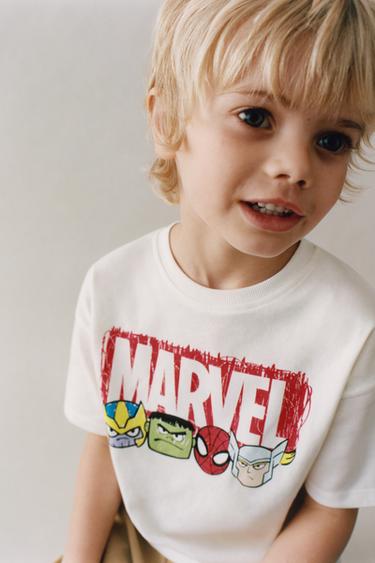 Zara THE AVENGERS © MARVEL T-SHIRT - White