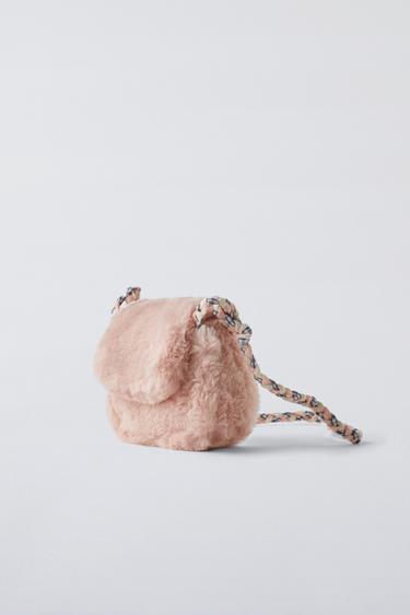 BANDOLERA SOFT PELO - Rosa de Zara