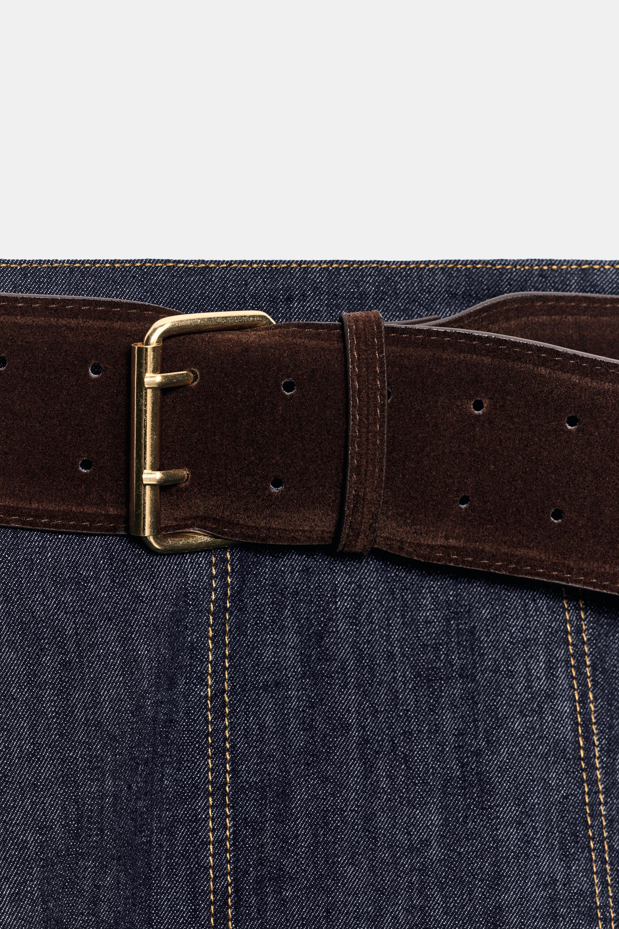 JUPE CAPE CEINTURE