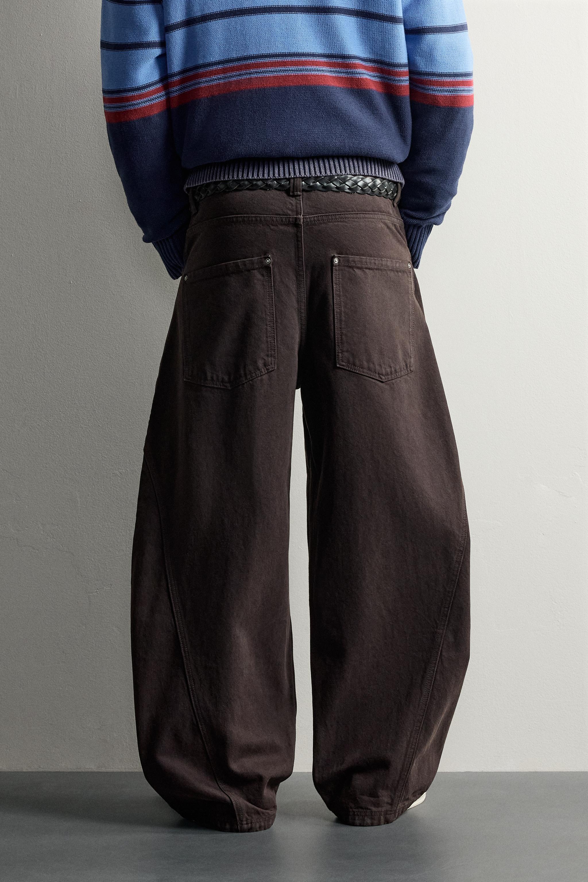 PINSTRIPE BALLOON FIT PANTS - thumbnail 9