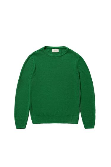 JERSEY 100% LINO - Esmeralda de Zara