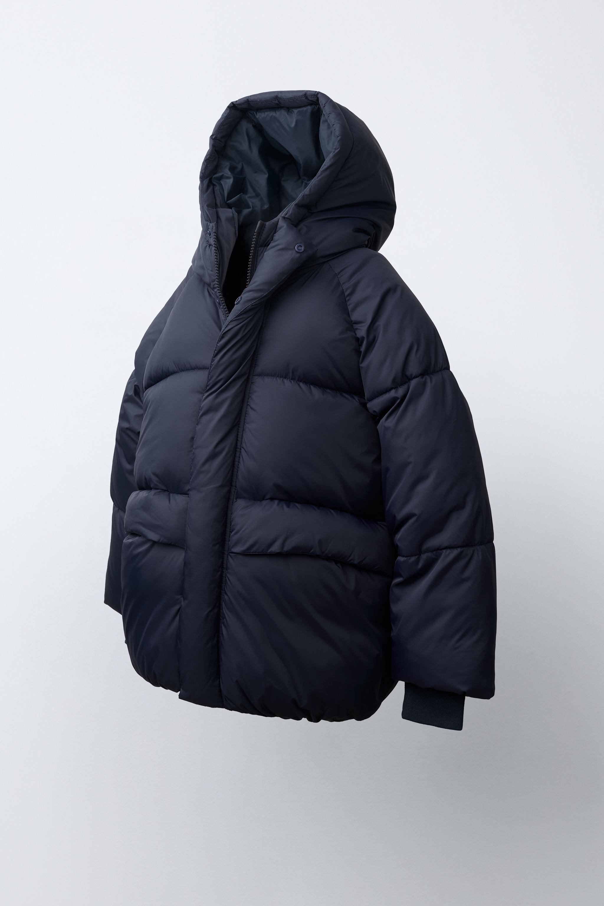 MANTEAU MATELASSÉ À CAPUCHE DÉPERLANT