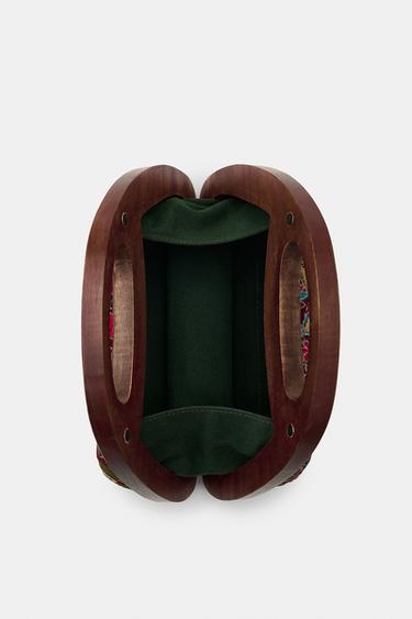 MINAUDIÈRE BRODERIES BOIS - Multicolore de Zara - Image 5