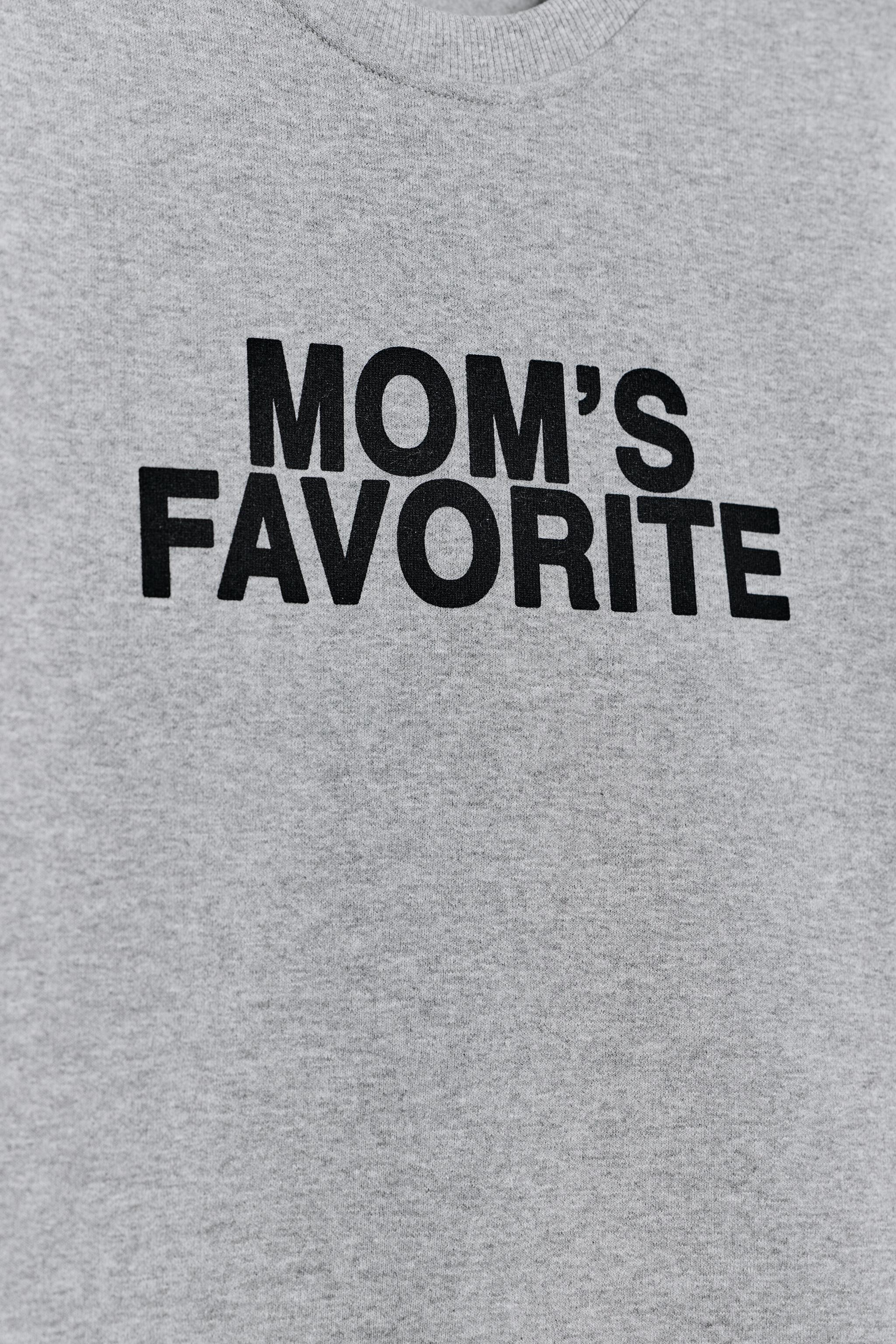 FRONT TEXT SWEATSHIRT