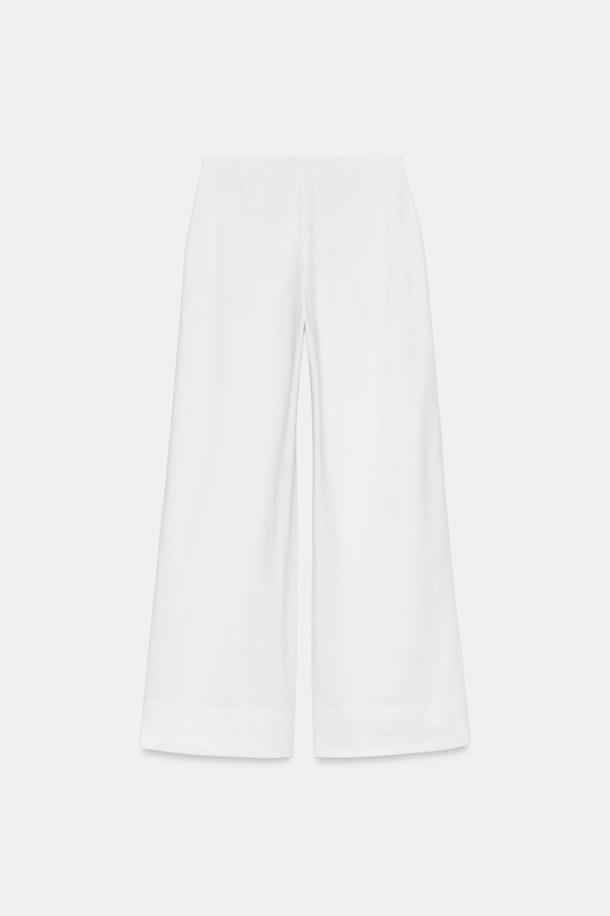 PANTALON DROIT EN COTON