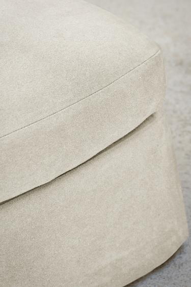 FOOTSTOOL 01 - Light beige by Zara - Image 3