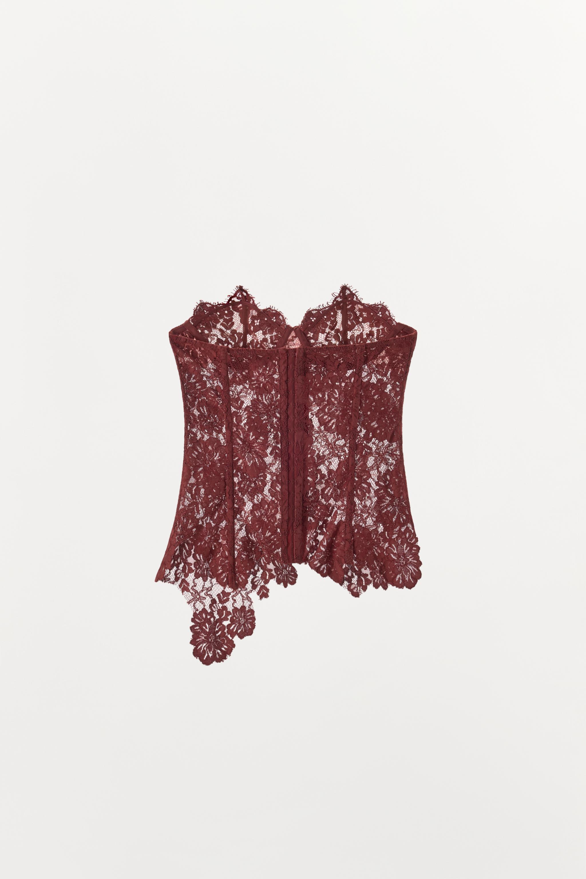FLORAL LACE CORSET ZW COLLECTION